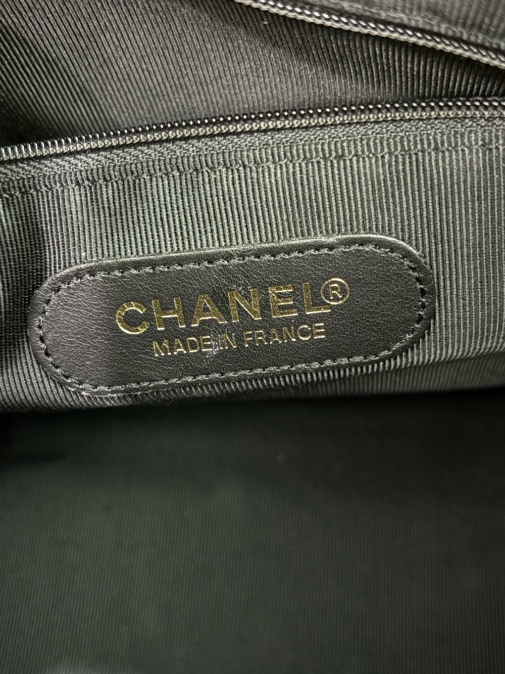 Authentic Chanel Patent Leather Bowler travel  Bag with certificate black Boston - Picture 11 of 16